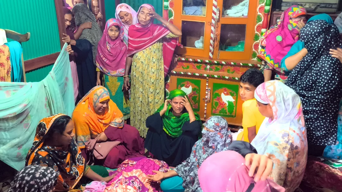 হাট থেকে ভাড়ায় আনা শ্রমিকের হাতে প্রাণ গেল বৃদ্ধার